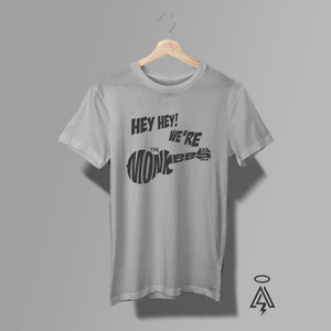 Step straight back into the ’60s with this retro-cool tribute heather gray tee celebrating the band, the hit song, the TV show, and one of the most unforgettable catchphrases in pop culture history.