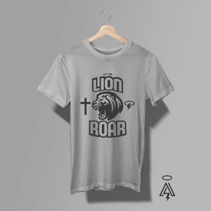 This heather gray tee "Let the Lion Roar".
Not quiet faith. Not timid truth.
Bold. Unshaken. Unstoppable.