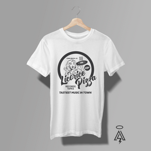 Heather Gray t-shirt. Step into pure SoCal nostalgia with this Licorice Pizza graphic tee — a wearable tribute to one of the most beloved record store chains in Los Angeles history.