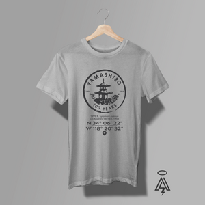 Celebrate a true Hollywood original with the Yamashiro 100 Years Heritage Tee — a design that honors history, architecture, and the timeless mystique of the hilltop landmark overlooking the city.