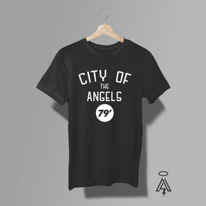 Channel pure West Coast rock nostalgia with this City of the Angels 79' tee — a clean, bold tribute to the golden era of arena rock and radio-ready anthems.