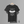 A black short-sleeve t-shirt ,The shirt features a white graphic print of a terraced lawn design with coordinates and the text 'Compton Terrace' and 'Firebird Lake'.