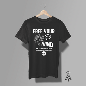A Culture Statement Tee! Bold message. Timeless anthem. Zero limits.
The line “Be colour blind. Don’t be so shallow…” nods to one of the most iconic social-commentary tracks of the ’90s—En Vogue’s Free Your Mind—a song that broke charts and barriers while calling out prejudice and stereotypes. It wasn’t just music; it was a movement.