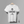 White tee with text 