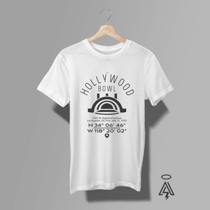 Celebrate the timeless legacy of one of America's most iconic outdoor music venues with this clean, minimalist design from our Coordinates Collection.
The Hollywood Bowl's significance lies in its status as an iconic, historic outdoor amphitheater, hosting diverse acts from The Beatles, The Doors to the LA Philharmonic (LA Phil), a cultural landmark featured in films, representing Los Angeles' artistic spirit for over a century. It's significant for its natural setting, unique sound, architectural evolutio