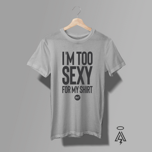 Inspired by the cheeky spirit of Right Said Fred’s legendary debut single, this heather gray shirt celebrates the song’s playful take on fashion, swagger, and not taking yourself too seriously.

