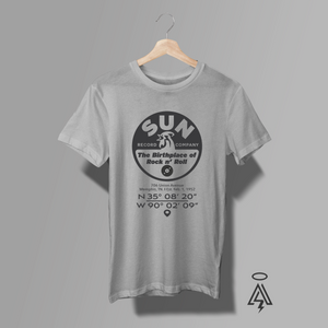 Turn the clock back to 1950s Memphis with a "Sun Records"design that captures the grit, soul, and electricity of the studio that started it all.