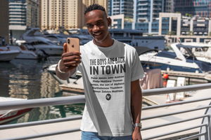 The Boys Are Back in Town — Matthew 10:1–4 Tee