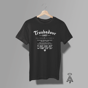 Step into the room where legends were born with the Troubadour – Shaping Music History Since 1957 Tee — a tribute to the small West Hollywood stage that changed big music forever.